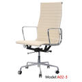 Chinese Leather Office Aluminium Leisure Executive Manager Chair (A02)